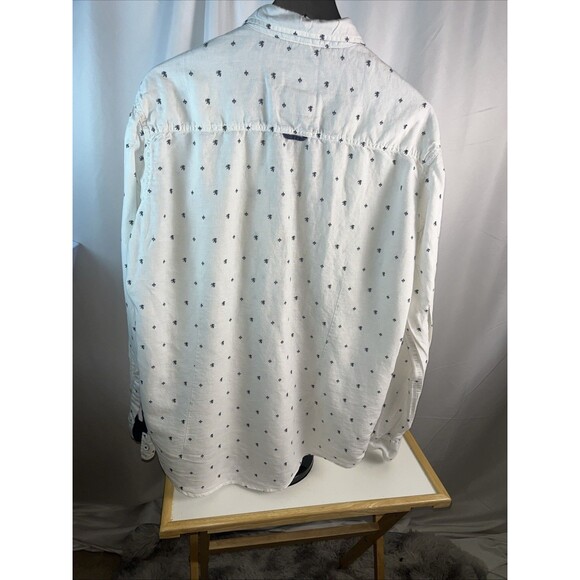 Killer Jeans XXL White Button Down Men’s Casual Shirt Slim Fit Designer - Picture 5 of 9